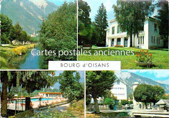 Cartes postales anciennes > CARTES POSTALES > carte postale ancienne > cartes-postales-ancienne.com Auvergne rhone alpes Isere Le Bourg D Oisans