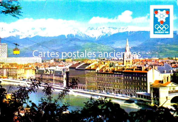 Cartes postales anciennes > CARTES POSTALES > carte postale ancienne > cartes-postales-ancienne.com Auvergne rhone alpes Isere Grenoble