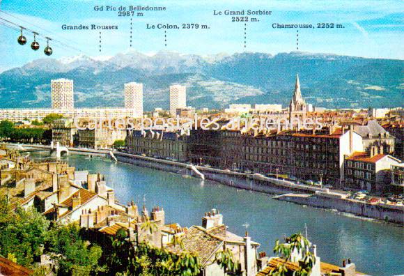 Cartes postales anciennes > CARTES POSTALES > carte postale ancienne > cartes-postales-ancienne.com Auvergne rhone alpes Isere Grenoble