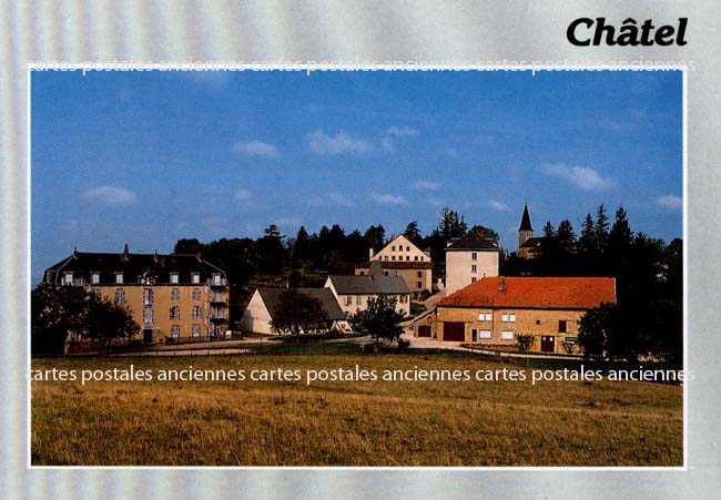 Cartes postales anciennes > CARTES POSTALES > carte postale ancienne > cartes-postales-ancienne.com Bourgogne franche comte Jura Chatel De Joux