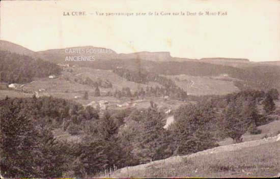 Cartes postales anciennes > CARTES POSTALES > carte postale ancienne > cartes-postales-ancienne.com Bourgogne franche comte Jura La Cure