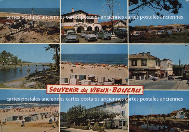 Cartes postales anciennes > CARTES POSTALES > carte postale ancienne > cartes-postales-ancienne.com Nouvelle aquitaine Landes Mimizan