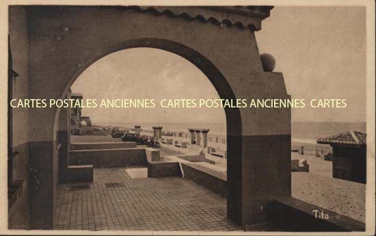 Cartes postales anciennes > CARTES POSTALES > carte postale ancienne > cartes-postales-ancienne.com Nouvelle aquitaine Landes Hossegor