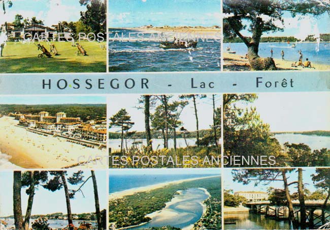 Cartes postales anciennes > CARTES POSTALES > carte postale ancienne > cartes-postales-ancienne.com Nouvelle aquitaine Hossegor