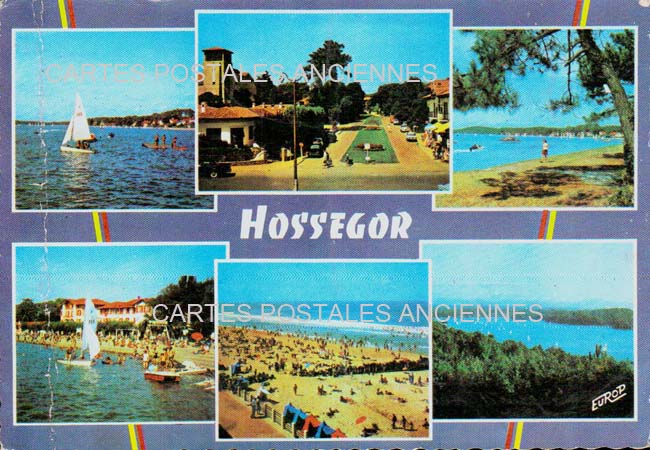 Cartes postales anciennes > CARTES POSTALES > carte postale ancienne > cartes-postales-ancienne.com Nouvelle aquitaine Landes Hossegor