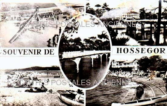 Cartes postales anciennes > CARTES POSTALES > carte postale ancienne > cartes-postales-ancienne.com Nouvelle aquitaine Hossegor