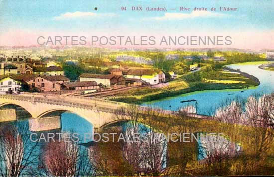 Cartes postales anciennes > CARTES POSTALES > carte postale ancienne > cartes-postales-ancienne.com Nouvelle aquitaine Dax