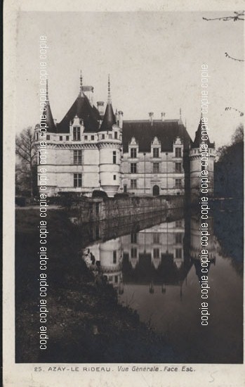 Cartes postales anciennes > CARTES POSTALES > carte postale ancienne > cartes-postales-ancienne.com Centre val de loire  Loir et cher Azay Le Rideau