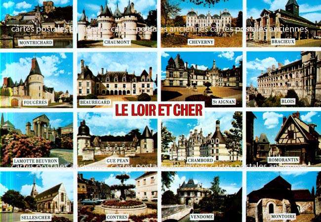 Cartes postales anciennes > CARTES POSTALES > carte postale ancienne > cartes-postales-ancienne.com Centre val de loire  Loir et cher