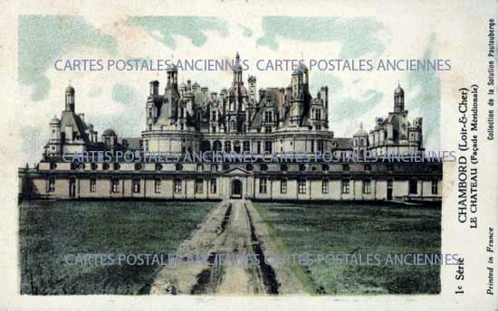 Cartes postales anciennes > CARTES POSTALES > carte postale ancienne > cartes-postales-ancienne.com Centre val de loire  Loir et cher Chambord