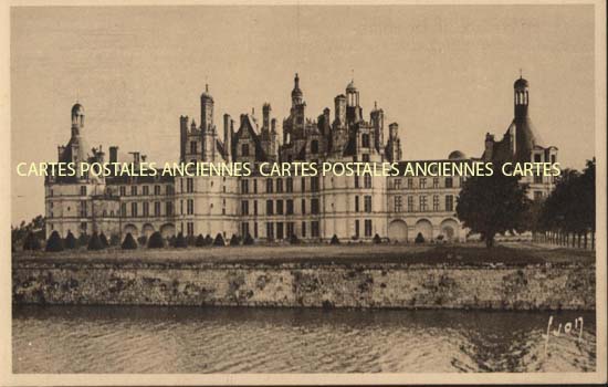 Cartes postales anciennes > CARTES POSTALES > carte postale ancienne > cartes-postales-ancienne.com Centre val de loire  Loir et cher Chambord