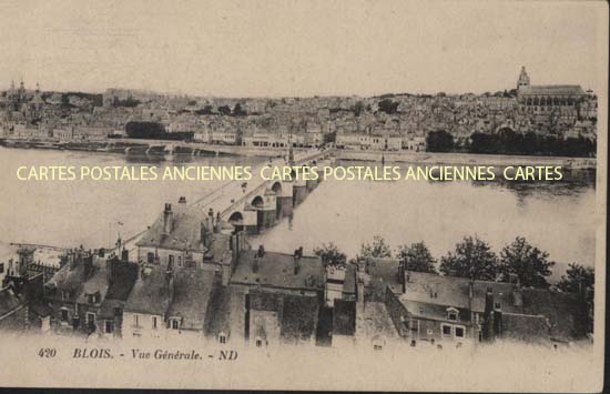 Cartes postales anciennes > CARTES POSTALES > carte postale ancienne > cartes-postales-ancienne.com Centre val de loire  Loir et cher Blois