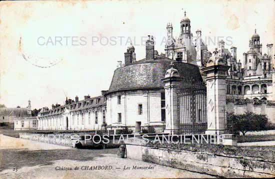 Cartes postales anciennes > CARTES POSTALES > carte postale ancienne > cartes-postales-ancienne.com Centre val de loire  Loir et cher Chambord