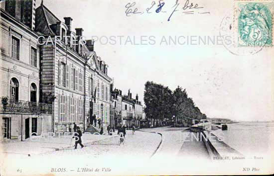 Cartes postales anciennes > CARTES POSTALES > carte postale ancienne > cartes-postales-ancienne.com Centre val de loire  Blois