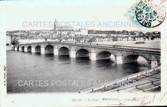 Cartes postales anciennes > CARTES POSTALES > carte postale ancienne > cartes-postales-ancienne.com Centre val de loire  Loir et cher Blois