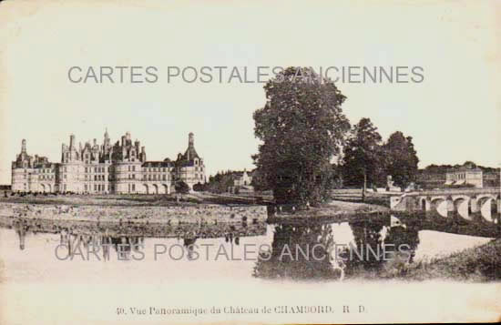 Cartes postales anciennes > CARTES POSTALES > carte postale ancienne > cartes-postales-ancienne.com Centre val de loire  Loir et cher Chambord