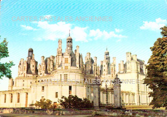 Cartes postales anciennes > CARTES POSTALES > carte postale ancienne > cartes-postales-ancienne.com Centre val de loire  Loir et cher Chambord