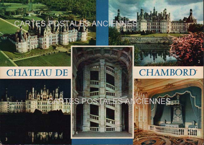 Cartes postales anciennes > CARTES POSTALES > carte postale ancienne > cartes-postales-ancienne.com Centre val de loire  Loir et cher Chambord