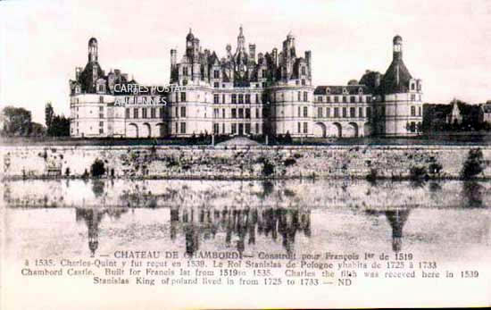 Cartes postales anciennes > CARTES POSTALES > carte postale ancienne > cartes-postales-ancienne.com Centre val de loire  Loir et cher Chambord