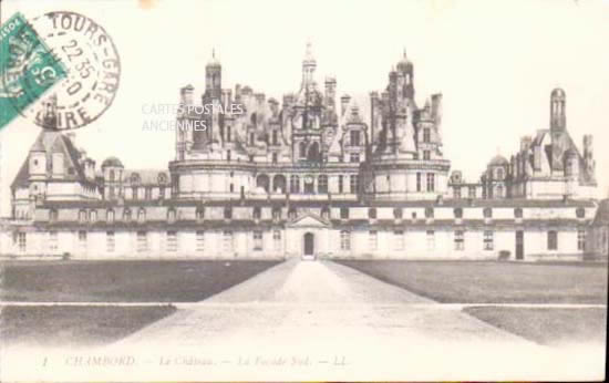 Cartes postales anciennes > CARTES POSTALES > carte postale ancienne > cartes-postales-ancienne.com Centre val de loire  Loir et cher Chambord