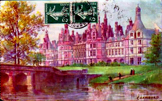 Cartes postales anciennes > CARTES POSTALES > carte postale ancienne > cartes-postales-ancienne.com Centre val de loire  Loir et cher Chambord