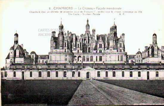 Cartes postales anciennes > CARTES POSTALES > carte postale ancienne > cartes-postales-ancienne.com Centre val de loire  Chambord