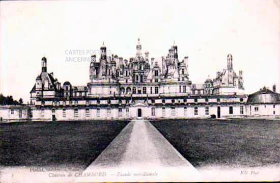 Cartes postales anciennes > CARTES POSTALES > carte postale ancienne > cartes-postales-ancienne.com Centre val de loire  Chambord