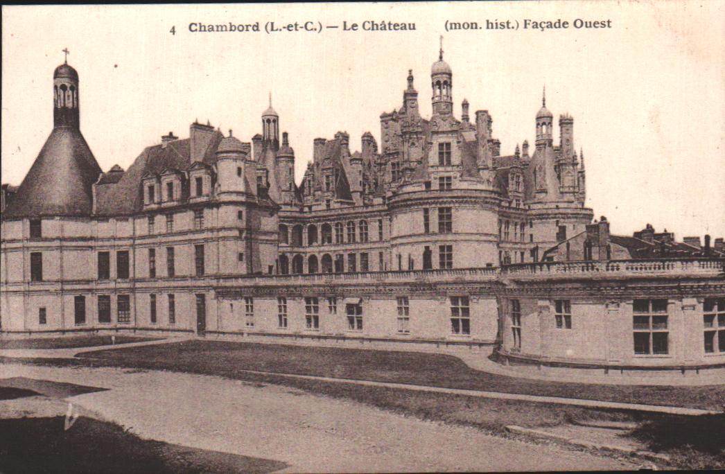 Cartes postales anciennes > CARTES POSTALES > carte postale ancienne > cartes-postales-ancienne.com Centre val de loire  Loir et cher Chambord