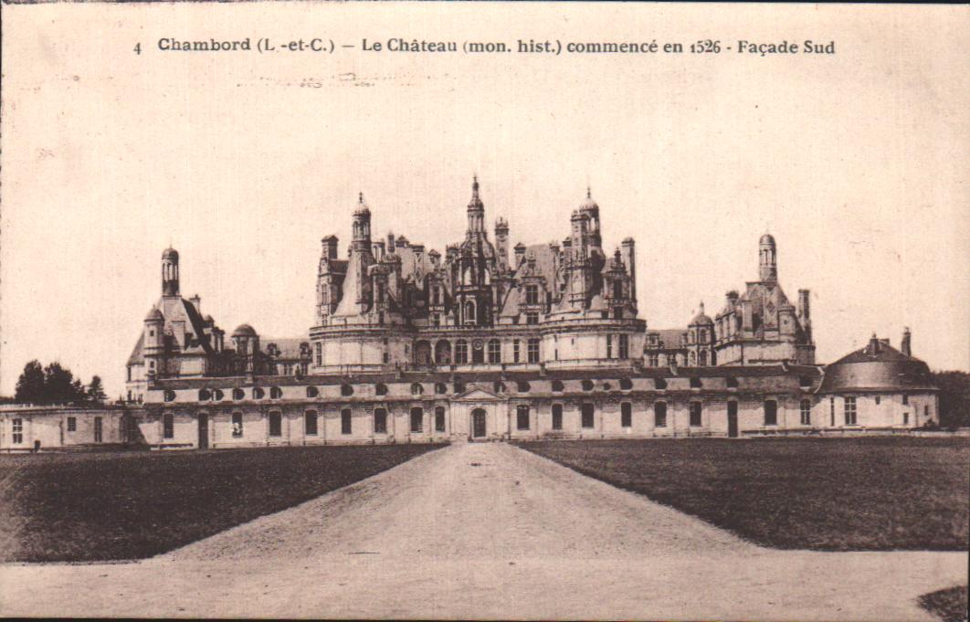 Cartes postales anciennes > CARTES POSTALES > carte postale ancienne > cartes-postales-ancienne.com Centre val de loire  Loir et cher Chambord