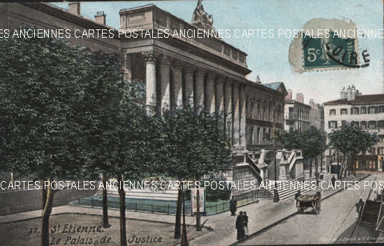 Cartes postales anciennes > CARTES POSTALES > carte postale ancienne > cartes-postales-ancienne.com Auvergne rhone alpes Loire Saint Etienne