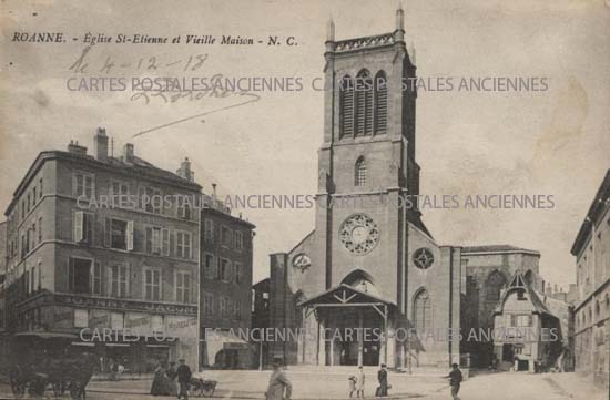 Cartes postales anciennes > CARTES POSTALES > carte postale ancienne > cartes-postales-ancienne.com Auvergne rhone alpes Loire Roanne