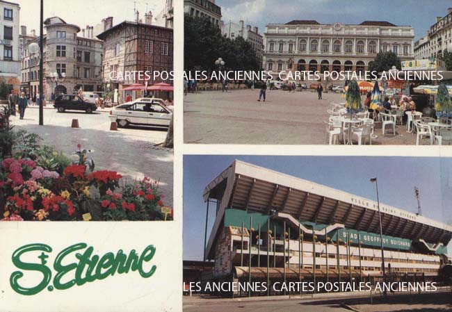 Cartes postales anciennes > CARTES POSTALES > carte postale ancienne > cartes-postales-ancienne.com Auvergne rhone alpes Loire Saint Etienne