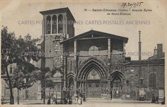 Cartes postales anciennes > CARTES POSTALES > carte postale ancienne > cartes-postales-ancienne.com Auvergne rhone alpes Loire Saint Etienne