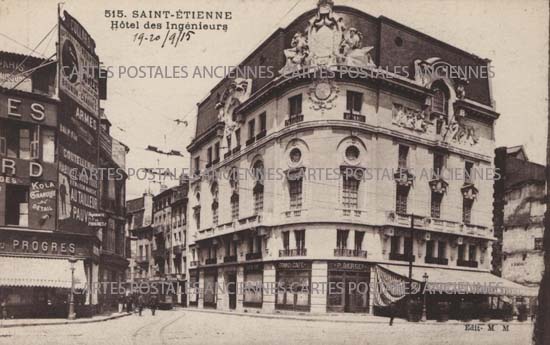 Cartes postales anciennes > CARTES POSTALES > carte postale ancienne > cartes-postales-ancienne.com Auvergne rhone alpes Loire Saint Etienne