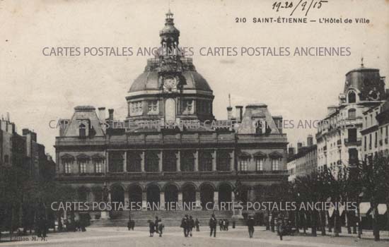 Cartes postales anciennes > CARTES POSTALES > carte postale ancienne > cartes-postales-ancienne.com Auvergne rhone alpes Loire Saint Etienne