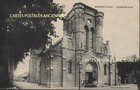 Cartes postales anciennes > CARTES POSTALES > carte postale ancienne > cartes-postales-ancienne.com Auvergne rhone alpes Loire Roanne