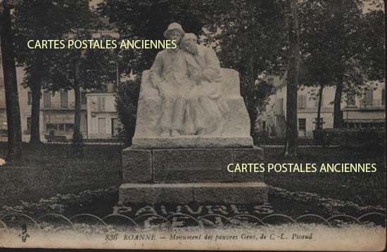 Cartes postales anciennes > CARTES POSTALES > carte postale ancienne > cartes-postales-ancienne.com Auvergne rhone alpes Loire Roanne