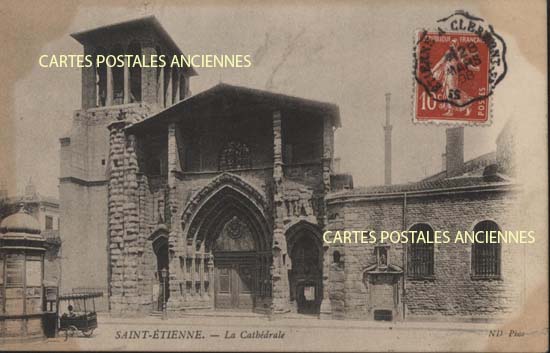 Cartes postales anciennes > CARTES POSTALES > carte postale ancienne > cartes-postales-ancienne.com Auvergne rhone alpes Loire Saint Etienne