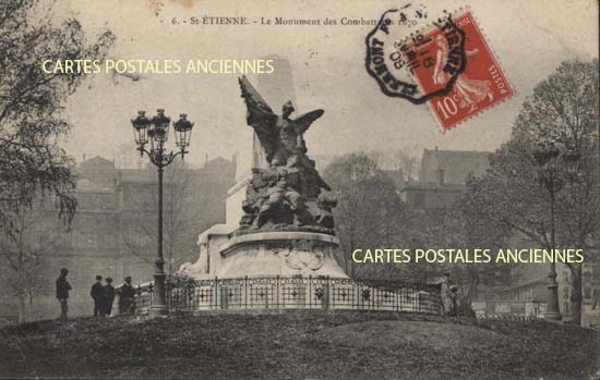 Cartes postales anciennes > CARTES POSTALES > carte postale ancienne > cartes-postales-ancienne.com Auvergne rhone alpes Loire Saint Etienne