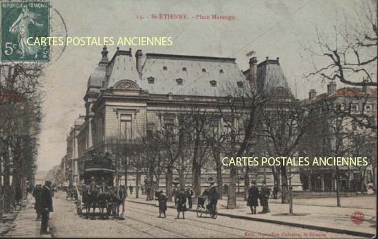 Cartes postales anciennes > CARTES POSTALES > carte postale ancienne > cartes-postales-ancienne.com Auvergne rhone alpes Loire Saint Etienne