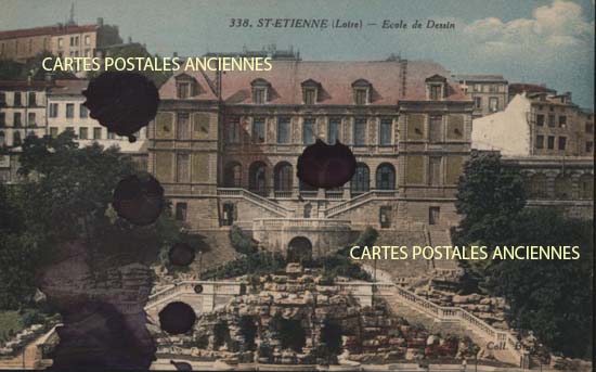 Cartes postales anciennes > CARTES POSTALES > carte postale ancienne > cartes-postales-ancienne.com Auvergne rhone alpes Loire Saint Etienne