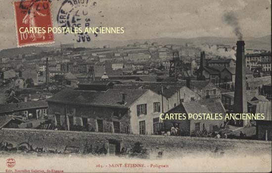 Cartes postales anciennes > CARTES POSTALES > carte postale ancienne > cartes-postales-ancienne.com Auvergne rhone alpes Loire Saint Etienne