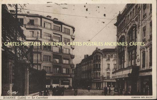 Cartes postales anciennes > CARTES POSTALES > carte postale ancienne > cartes-postales-ancienne.com Auvergne rhone alpes Loire Roanne