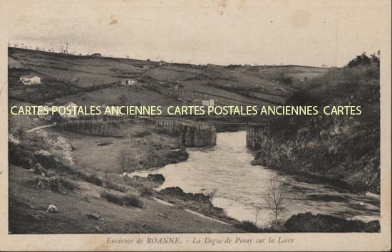 Cartes postales anciennes > CARTES POSTALES > carte postale ancienne > cartes-postales-ancienne.com Auvergne rhone alpes Loire Roanne