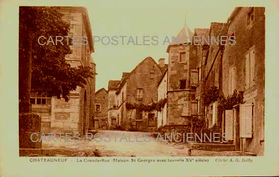 Cartes postales anciennes > CARTES POSTALES > carte postale ancienne > cartes-postales-ancienne.com Auvergne rhone alpes Loire Chateauneuf