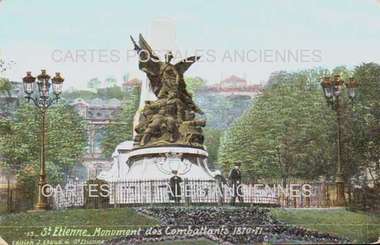 Cartes postales anciennes > CARTES POSTALES > carte postale ancienne > cartes-postales-ancienne.com Auvergne rhone alpes Loire Saint Etienne