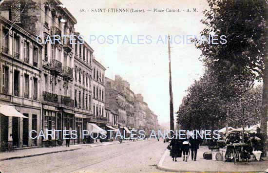 Cartes postales anciennes > CARTES POSTALES > carte postale ancienne > cartes-postales-ancienne.com Auvergne rhone alpes Loire Saint Etienne