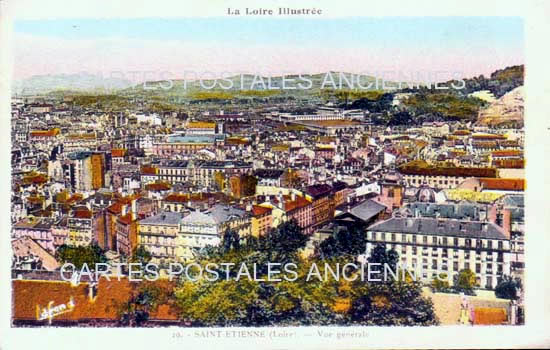 Cartes postales anciennes > CARTES POSTALES > carte postale ancienne > cartes-postales-ancienne.com Auvergne rhone alpes Loire Saint Etienne