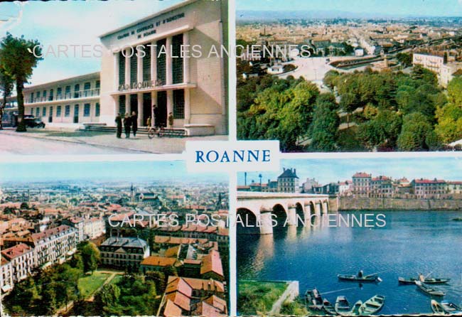 Cartes postales anciennes > CARTES POSTALES > carte postale ancienne > cartes-postales-ancienne.com Auvergne rhone alpes Loire Roanne