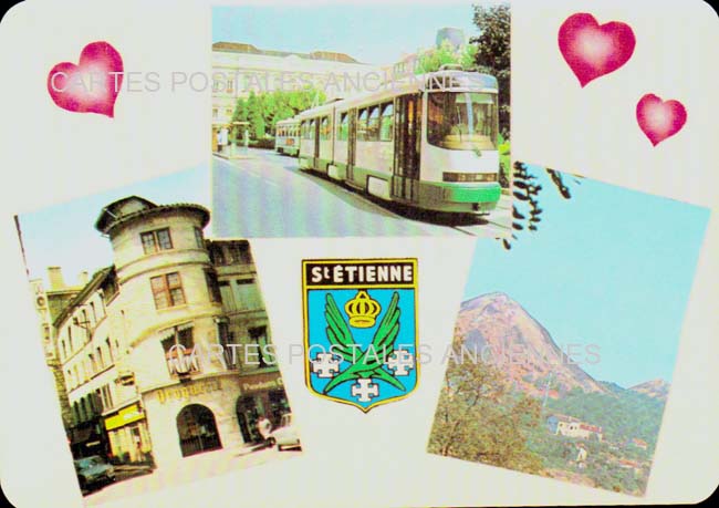 Cartes postales anciennes > CARTES POSTALES > carte postale ancienne > cartes-postales-ancienne.com Auvergne rhone alpes Loire Saint Etienne